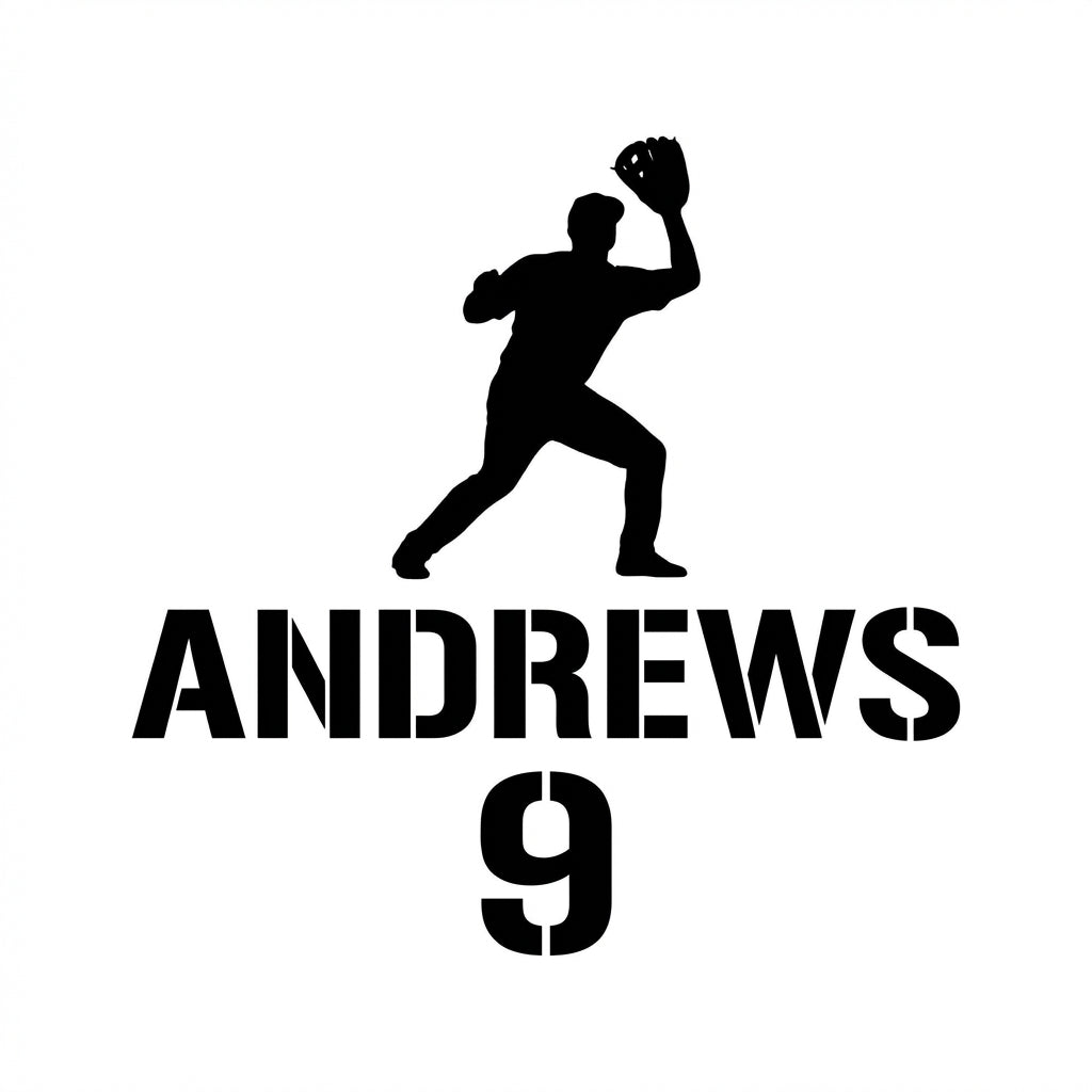Personalized Baseball Player Water Bottle Gift - Custom Team End of Season Gift - Laser Engraved 32oz Hydration Bottle - Name & Number