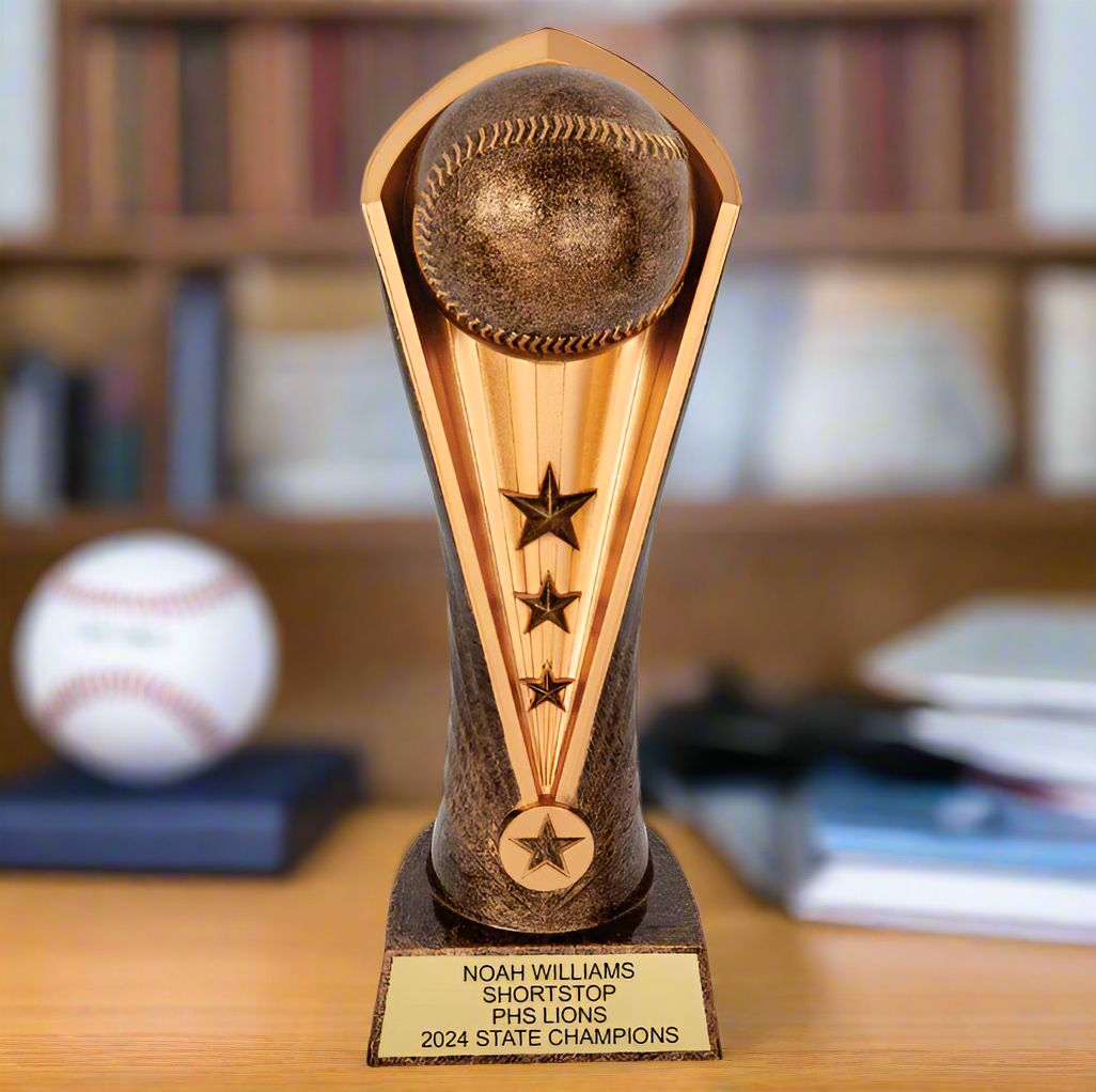 Personalized Baseball Trophy, Personalized Award for Baseball Players, Baseball Teams and Baseball Coaches