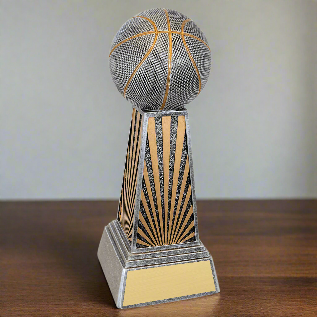 Personalized Basketball Imperial Resin Trophy, Custom Award for Basketball Teams, Players and Coaches