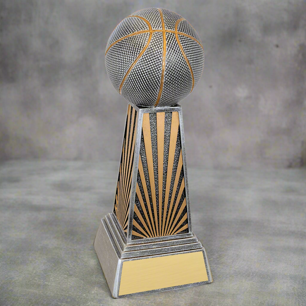 Personalized Basketball Imperial Resin Trophy, Custom Award for Basketball Teams, Players and Coaches