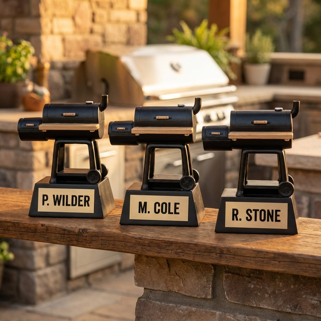 Personalized BBQ Cookoff Award — hero v4
