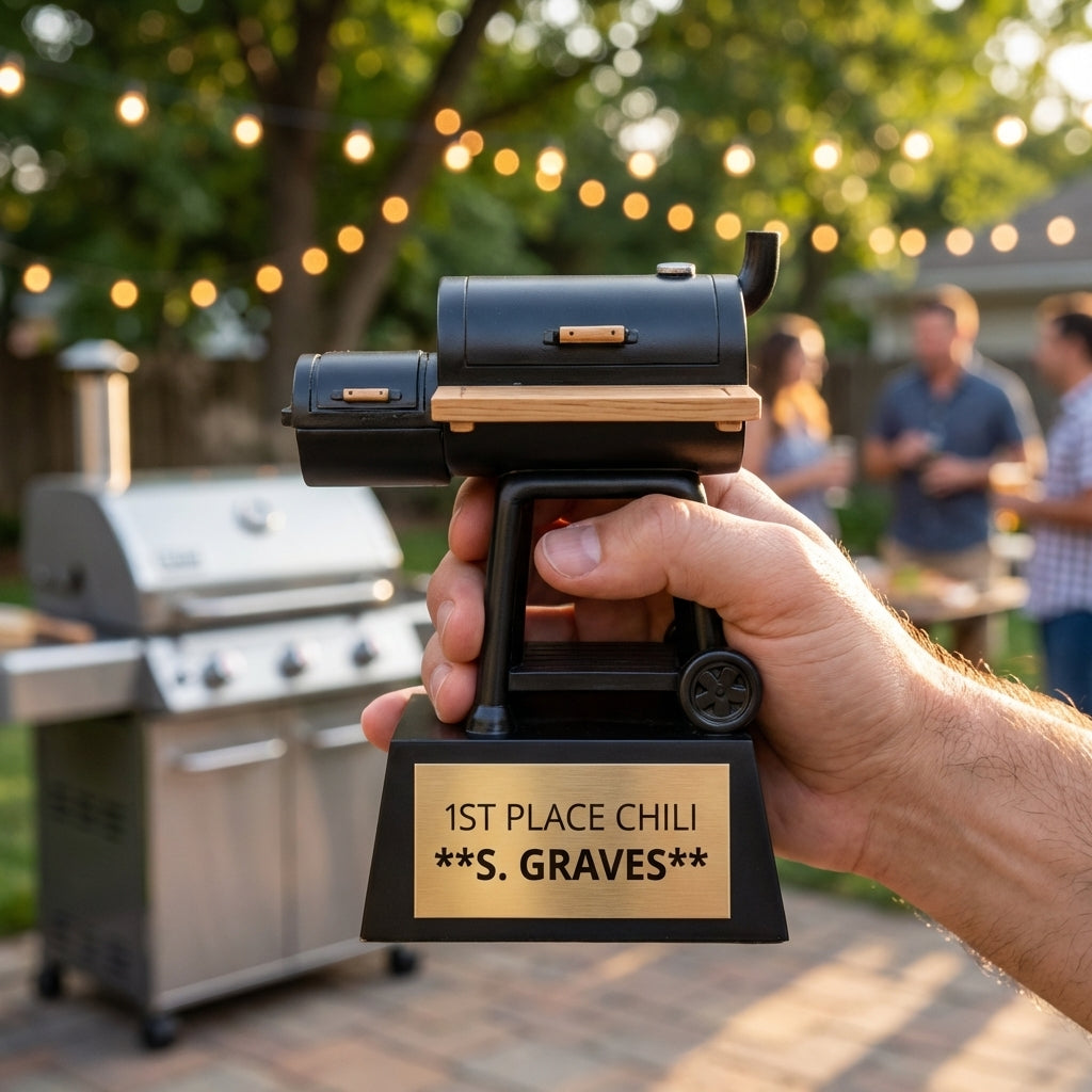 Personalized BBQ Cookoff Award — hero v5