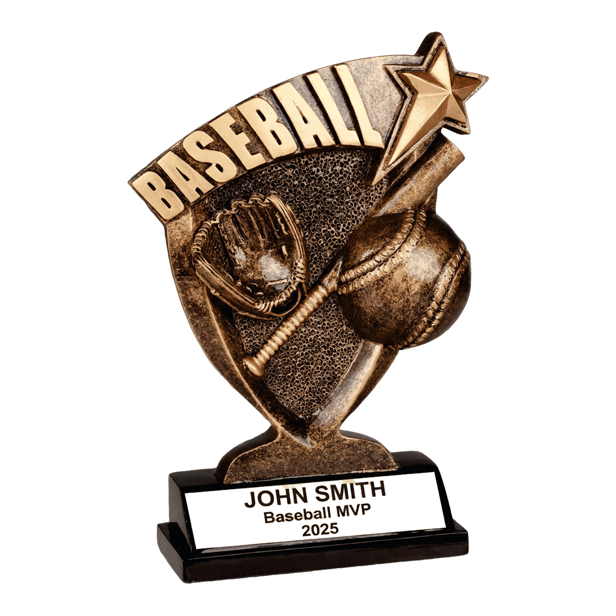 Personalized Baseball Trophy | Custom Engraved Youth League Award