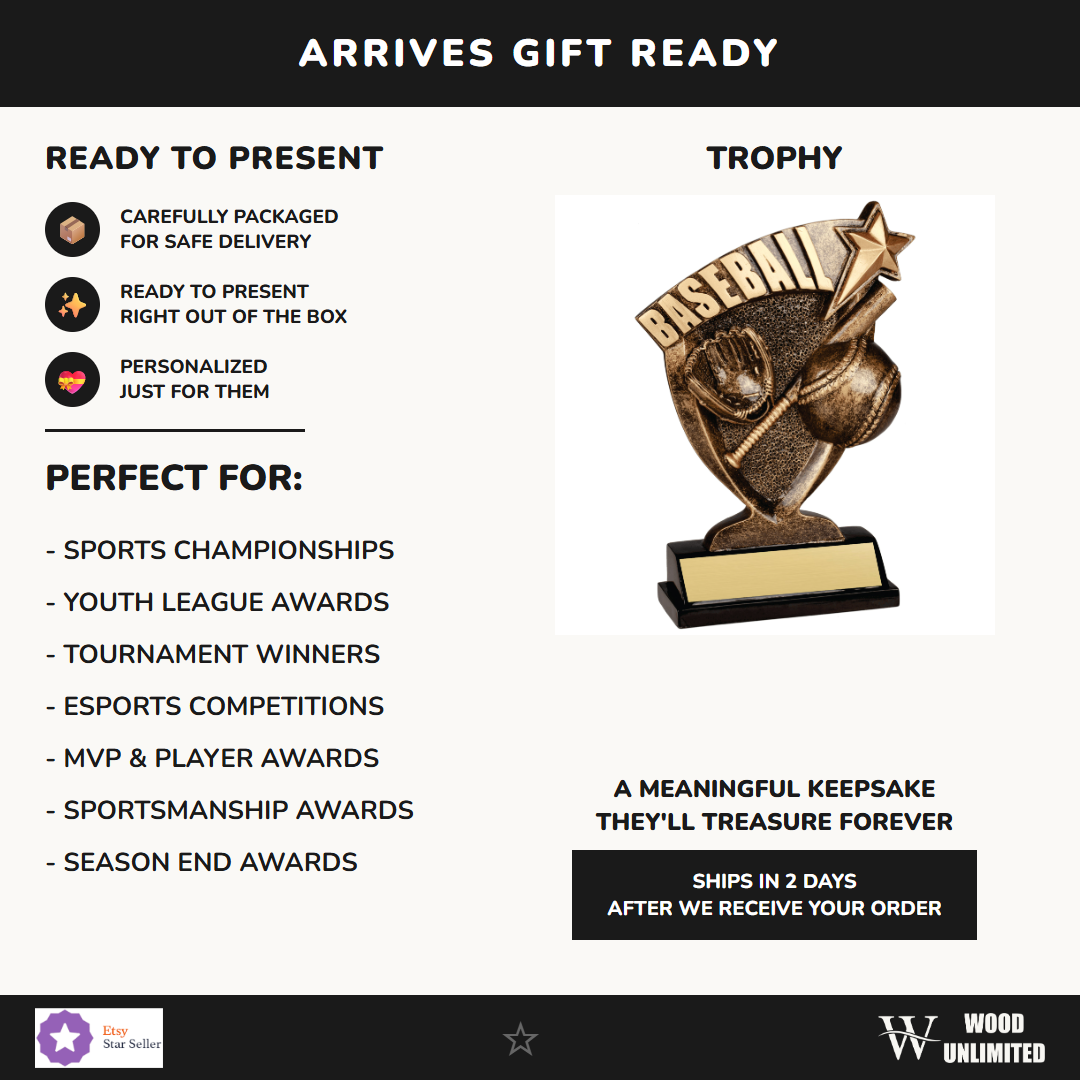 Baseball Trophy - Product Details