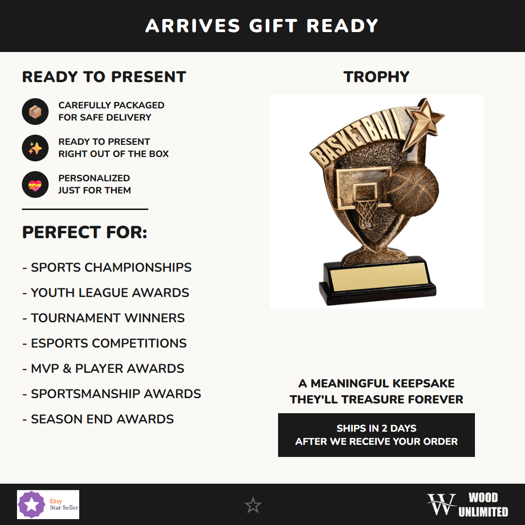 Basketball Trophy - Product Details