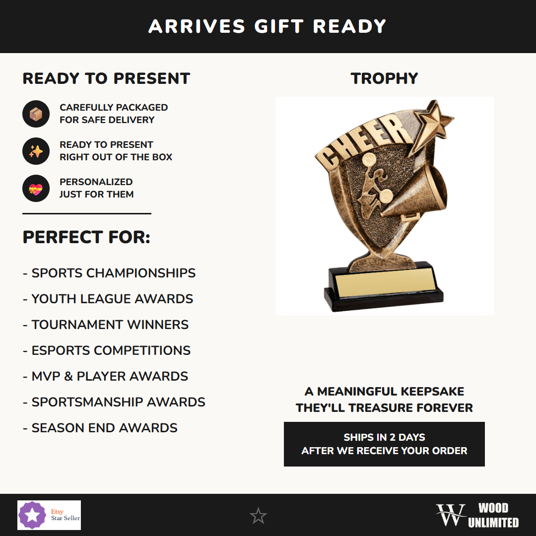Cheer Trophy - Product Details