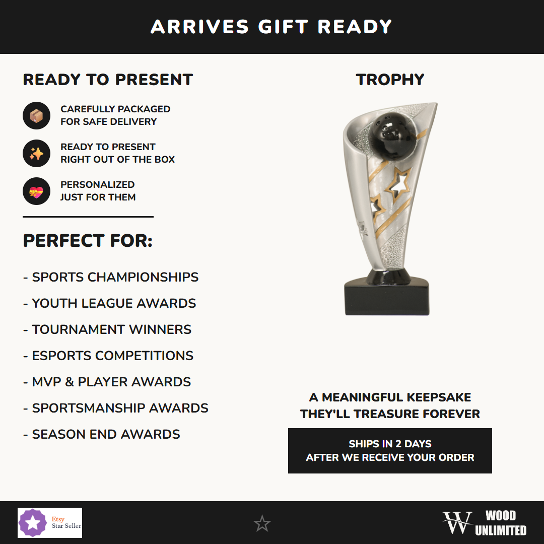 Bowling Trophy - gift info