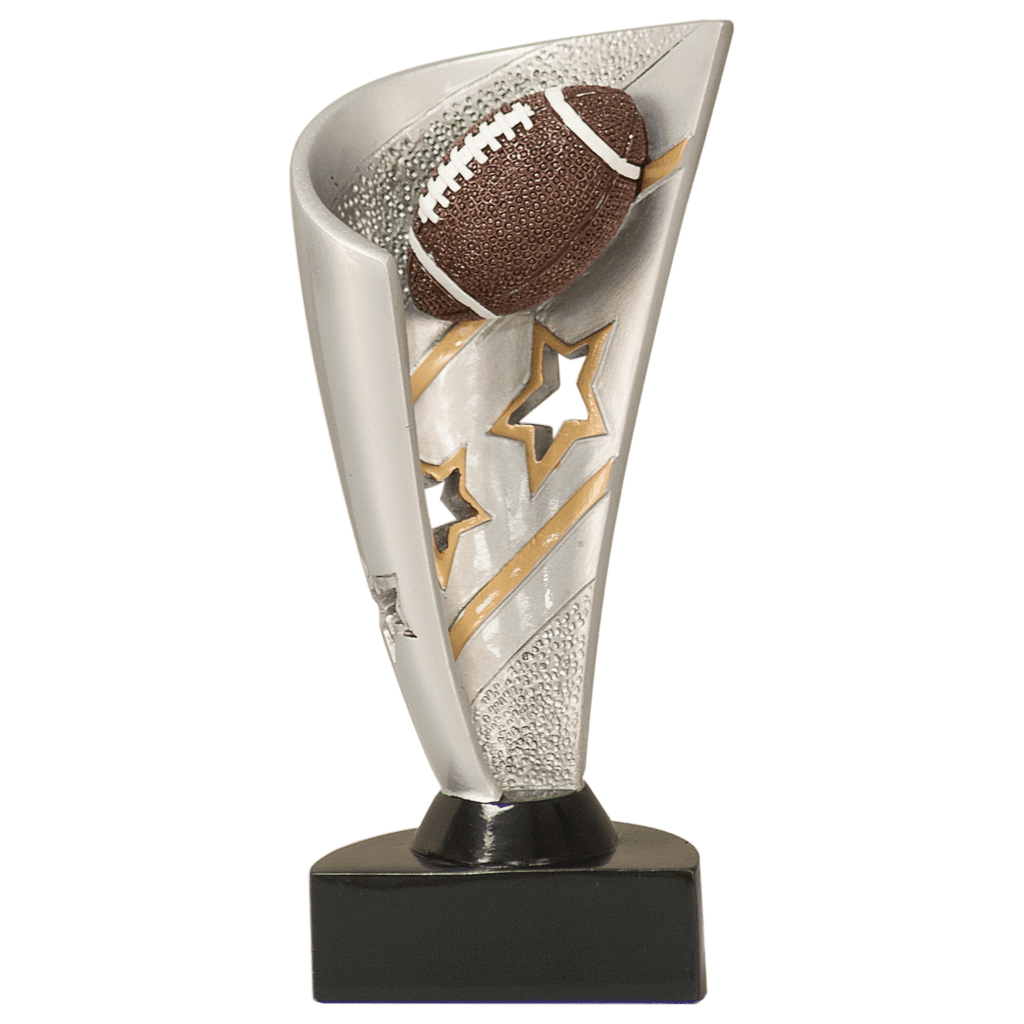Personalized Football Trophy 7" - Custom Engraved BNN for Team, Coach & MVP - View 1