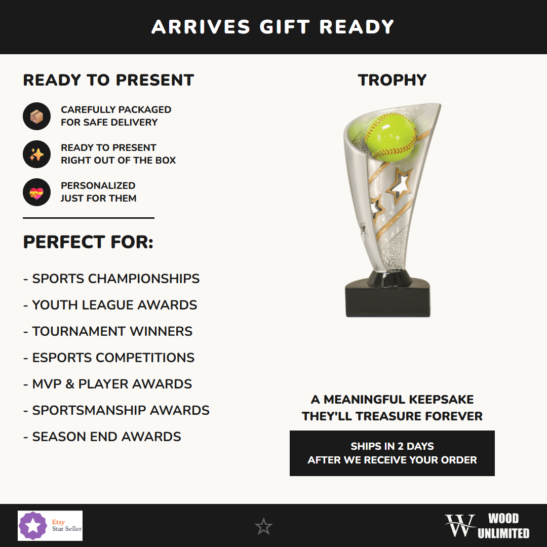 Softball Trophy - gift info