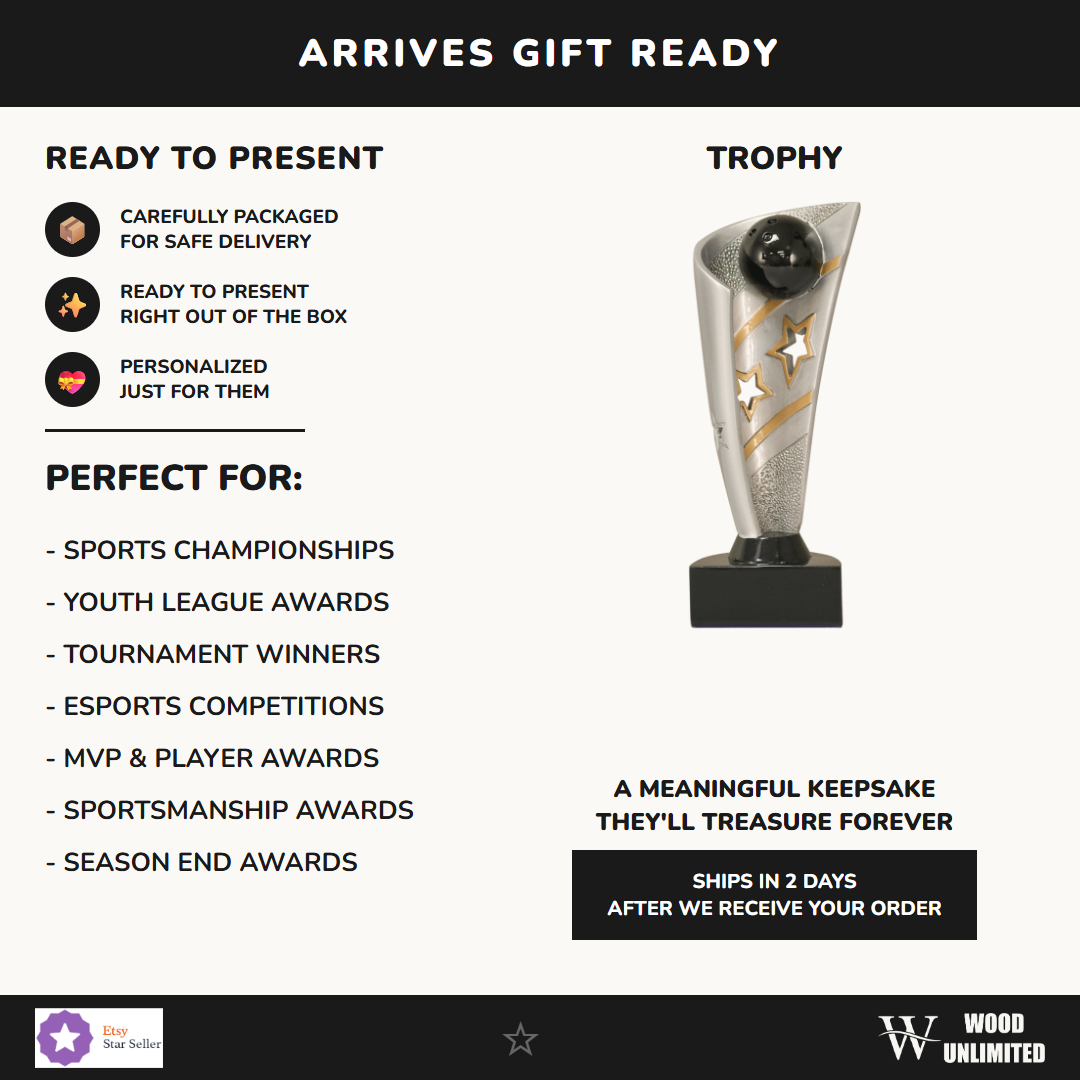 Bowling Trophy - gift info
