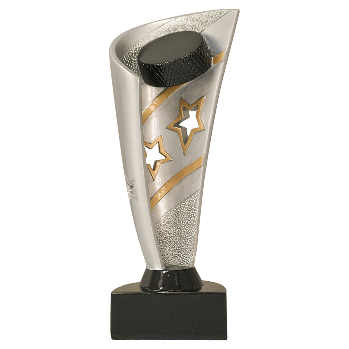 Personalized Hockey Trophy 8.5" - Custom Engraved BNN for Team, Coach & MVP - View 1