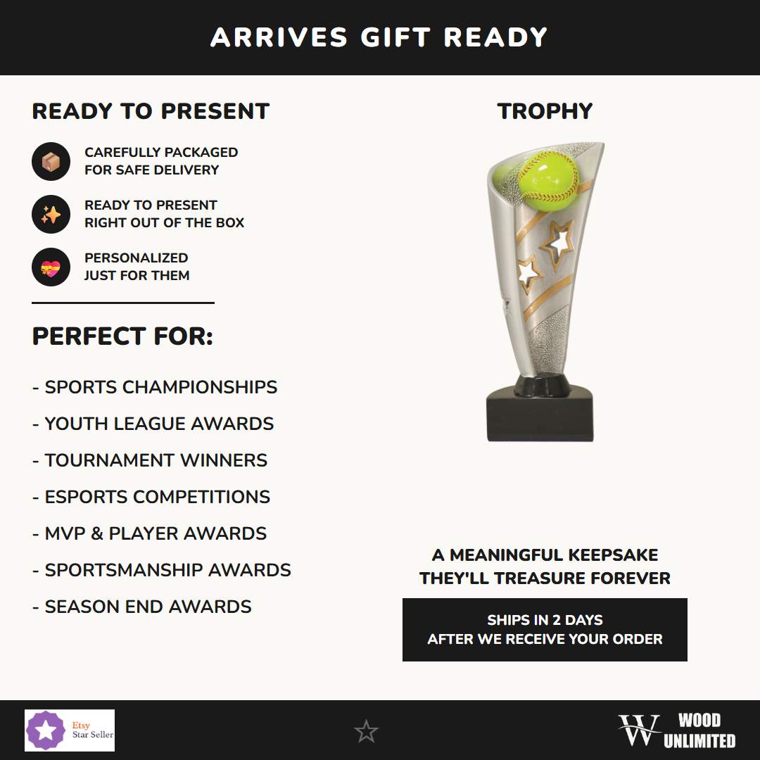 Softball Trophy - gift info
