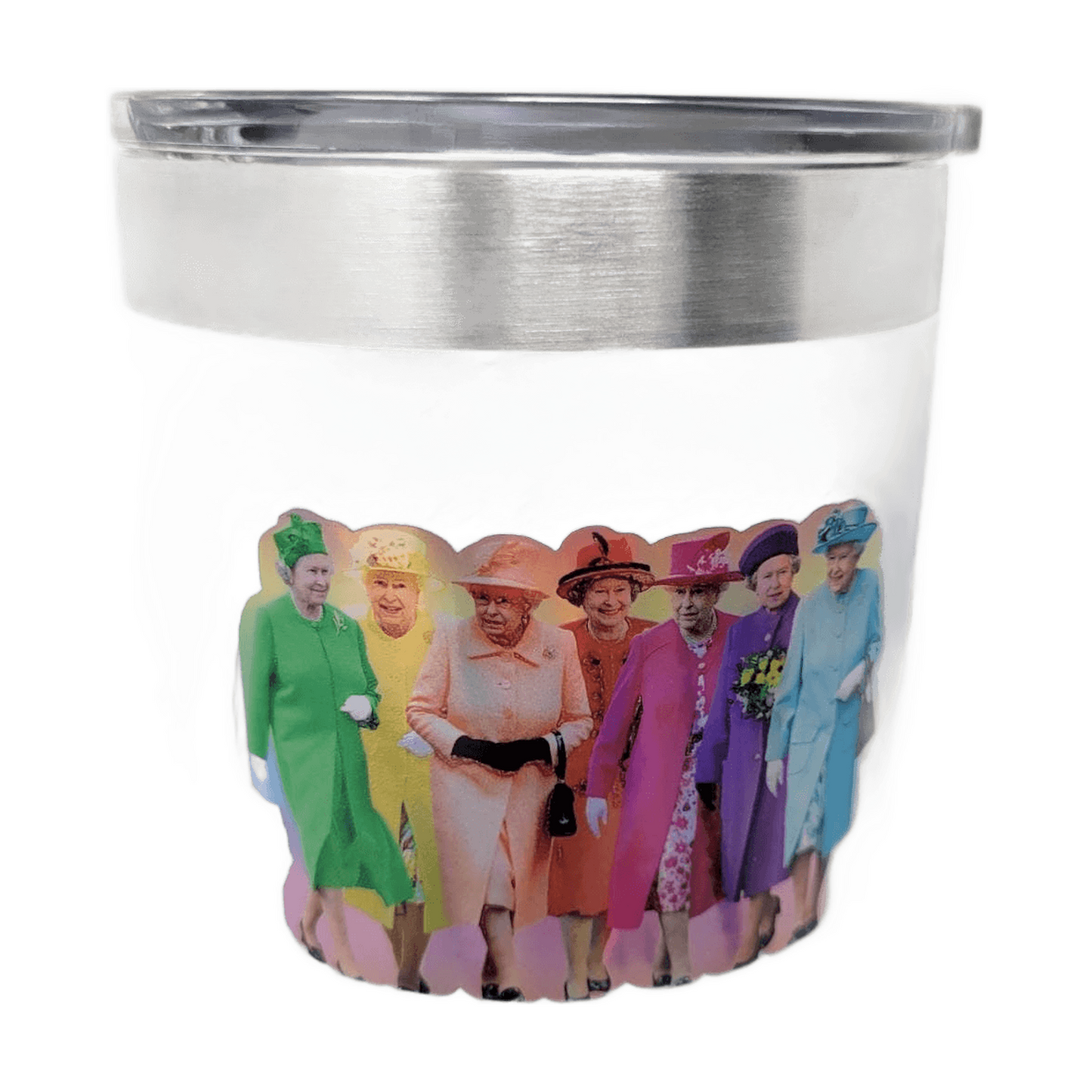 Holographic Sticker - RIP Queen Elizabeth II Sticker / Decal - Queen Elizabeth Sticker