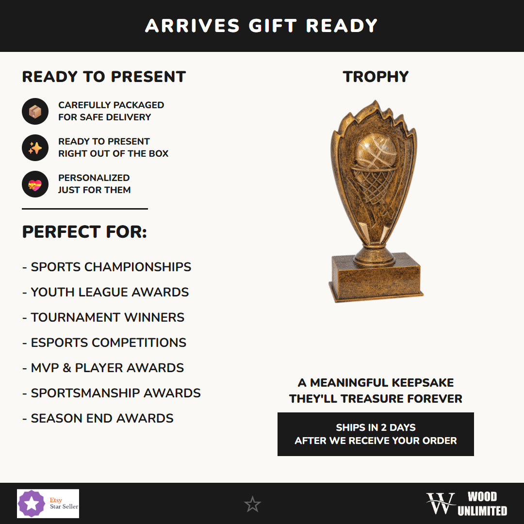 Basketball Trophy - gift info