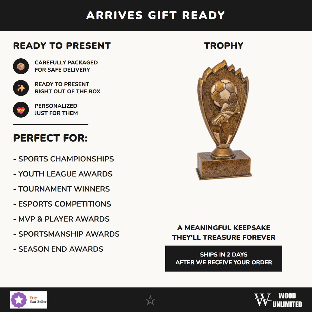 Soccer Trophy - gift info