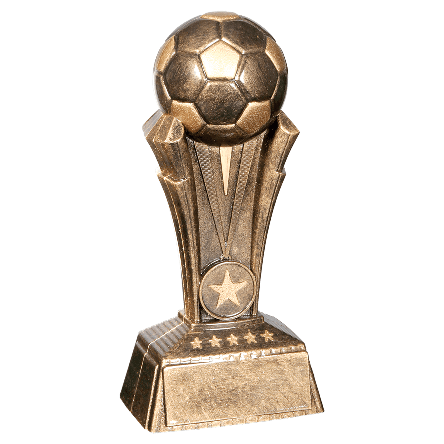 Personalized Soccer Trophy 7.5"/8.5" - Custom Engraved CHAMPION AWARD for Team, Coach & MVP Awards - View 1