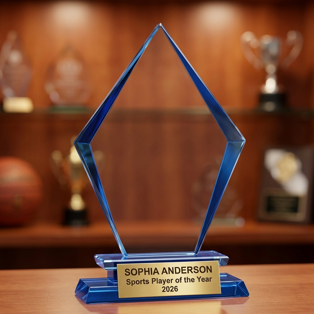 Sports Trophy Award | Personalized | Custom Engraved | Team Award | Tournament Trophy | Sports Gift | Resin Trophy | Achievement Award - View 1