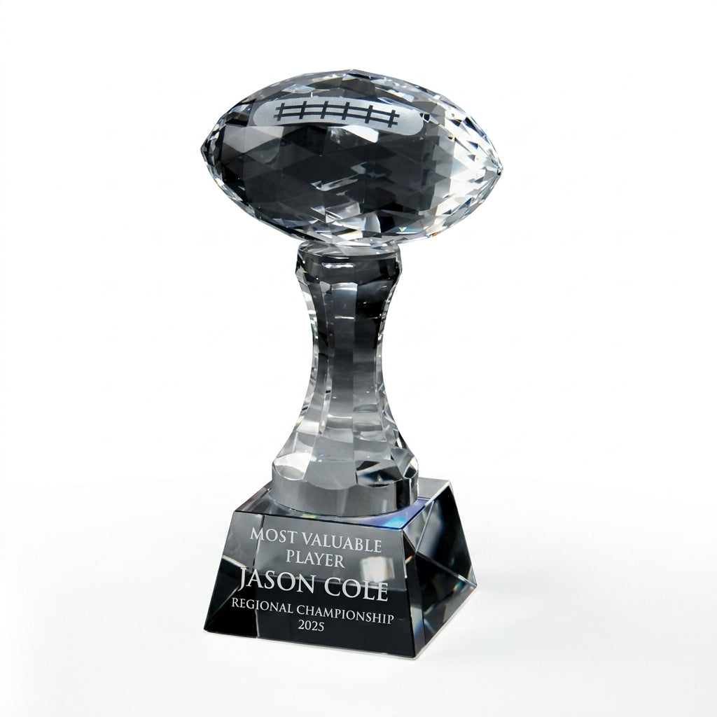 Personalized Football  - custom laser engraved - view 6