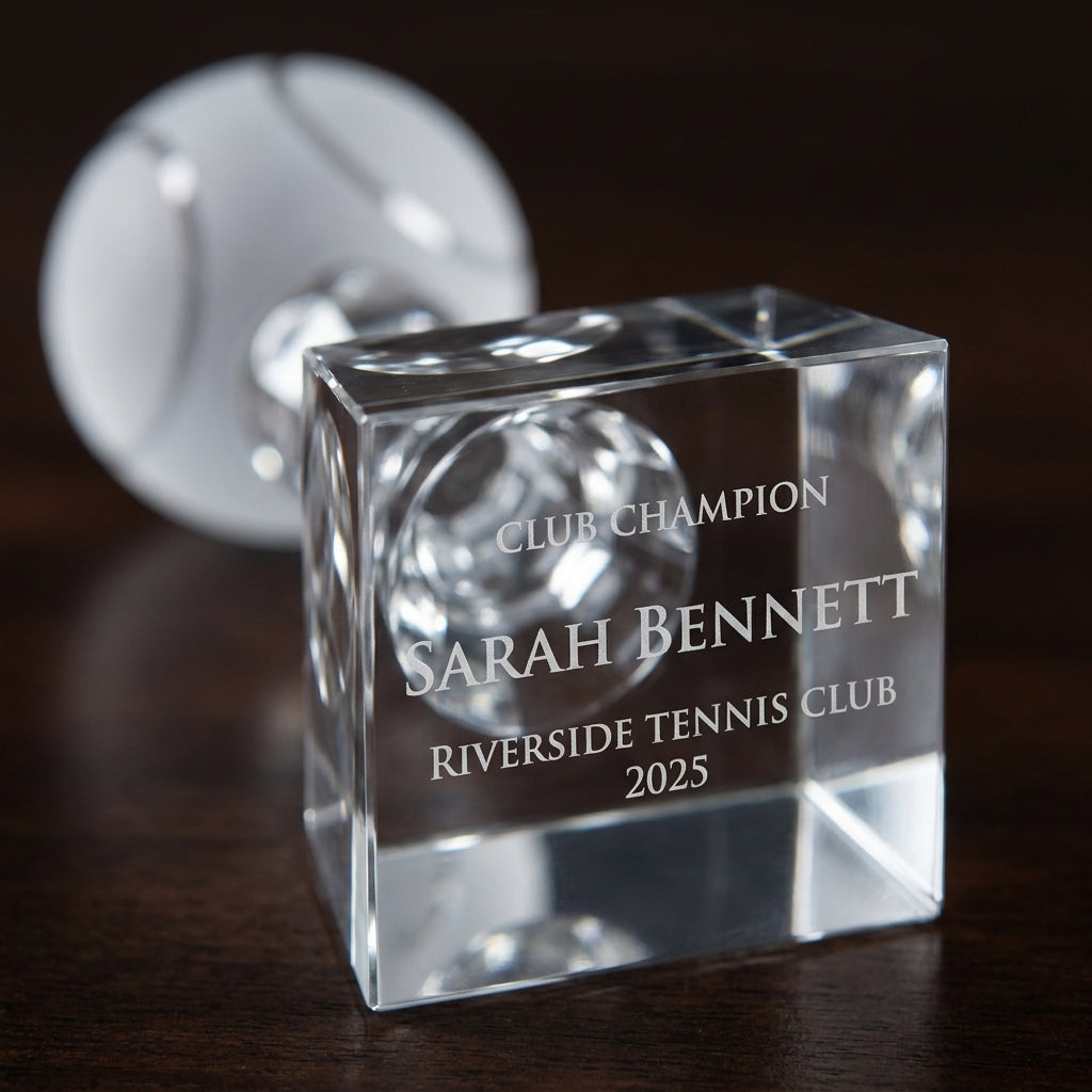 Personalized Tennis Ball - custom laser engraved - view 4