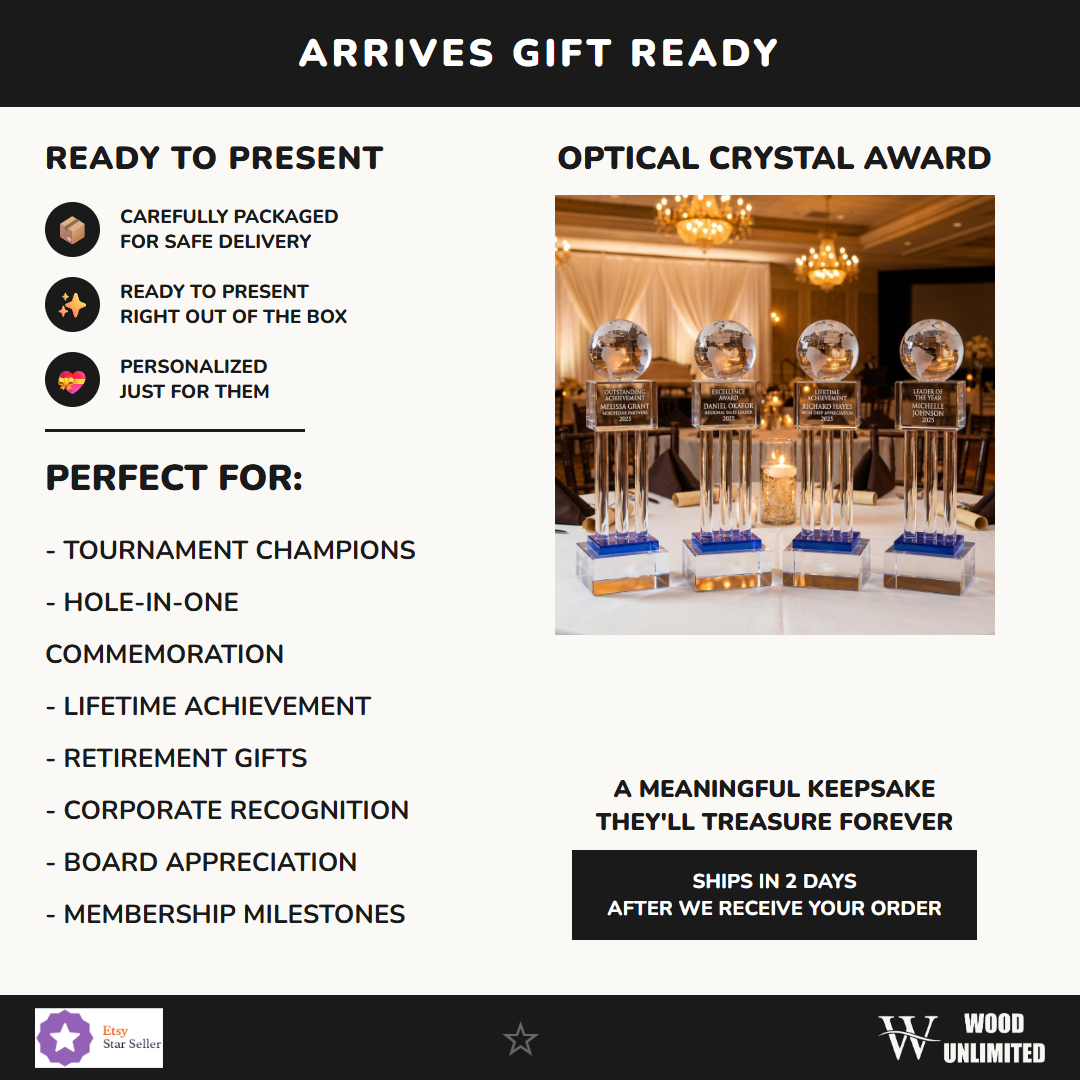 Globe On Pillars Gift Ready - perfect for awards ceremonies, recognition, and celebrations