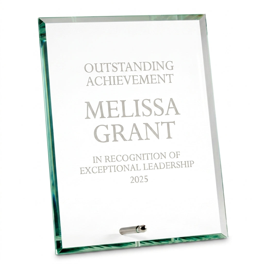 Personalized award - custom laser engraved - view 6