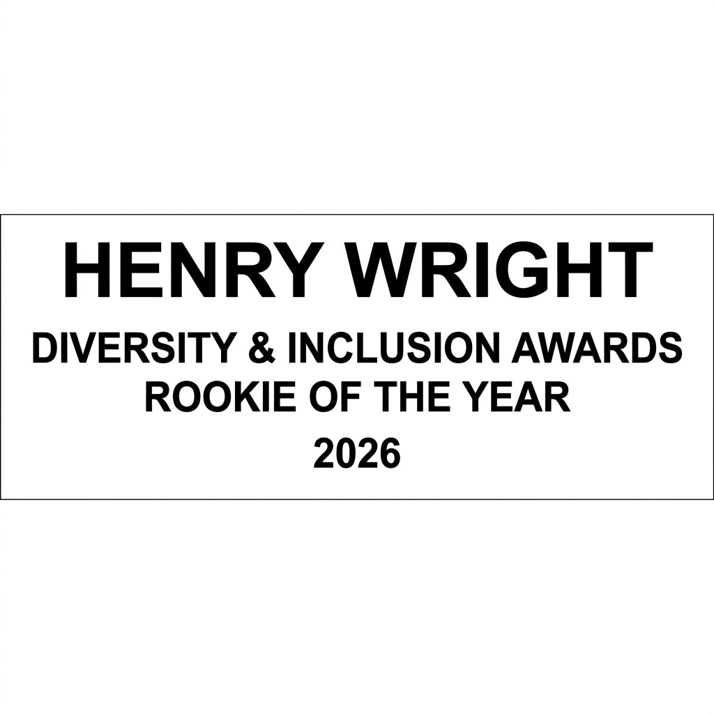 Laser engraving text-placement preview on the resin name plate of a personalized Diversity & Inclusion Awards award — featuring Employee Resource Group Award, a popular choice for Non-profit organizations for Company anniversaries