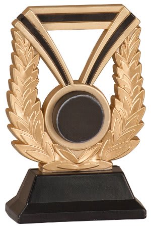 Personalized Hockey Trophy 6" - Custom Engraved DUR for Team, Coach & MVP - View 1