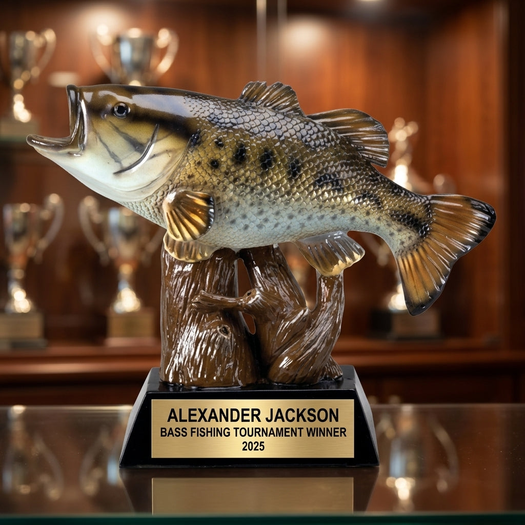 Sports Award Trophy | Personalized | Custom Engraved | Team Gift | Tournament Champion | Achievement Recognition - View 1