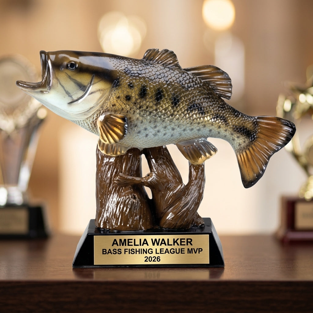 Sports Award Trophy | Personalized | Custom Engraved | Team Gift | Tournament Champion | Achievement Recognition - View 4