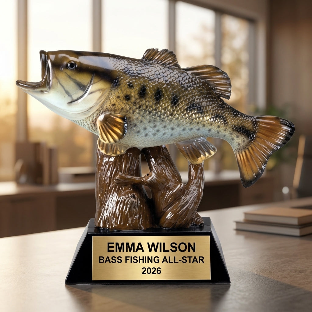 Sports Award Trophy | Personalized | Custom Engraved | Team Gift | Tournament Champion | Achievement Recognition - View 5