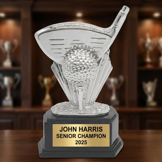 Personalized | Golf Award | Custom Engraved | Golf Trophy | Personalized Award | Tournament Prize | Golf Championship | Hole-in-One - View 1