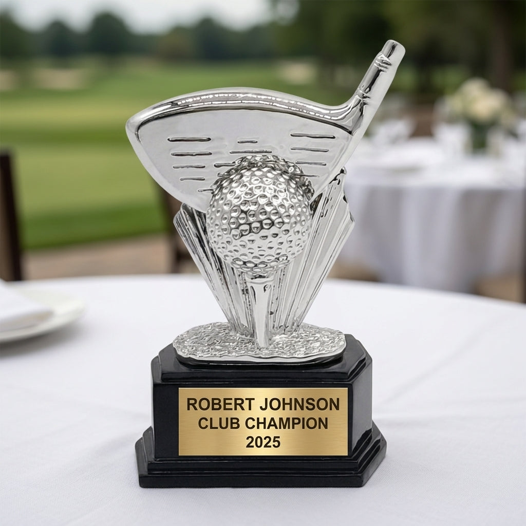 Personalized | Golf Award | Custom Engraved | Golf Trophy | Personalized Award | Tournament Prize | Golf Championship | Hole-in-One - View 5
