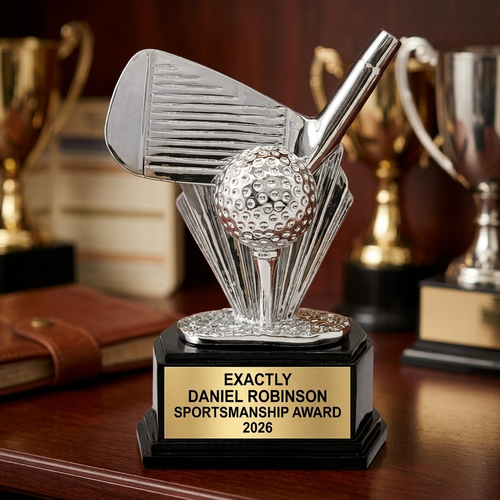 Personalized | Golf Award | Custom Engraved | Golf Trophy | Personalized Award | Golfer Gift | Tournament Prize | Club Championship - View 1