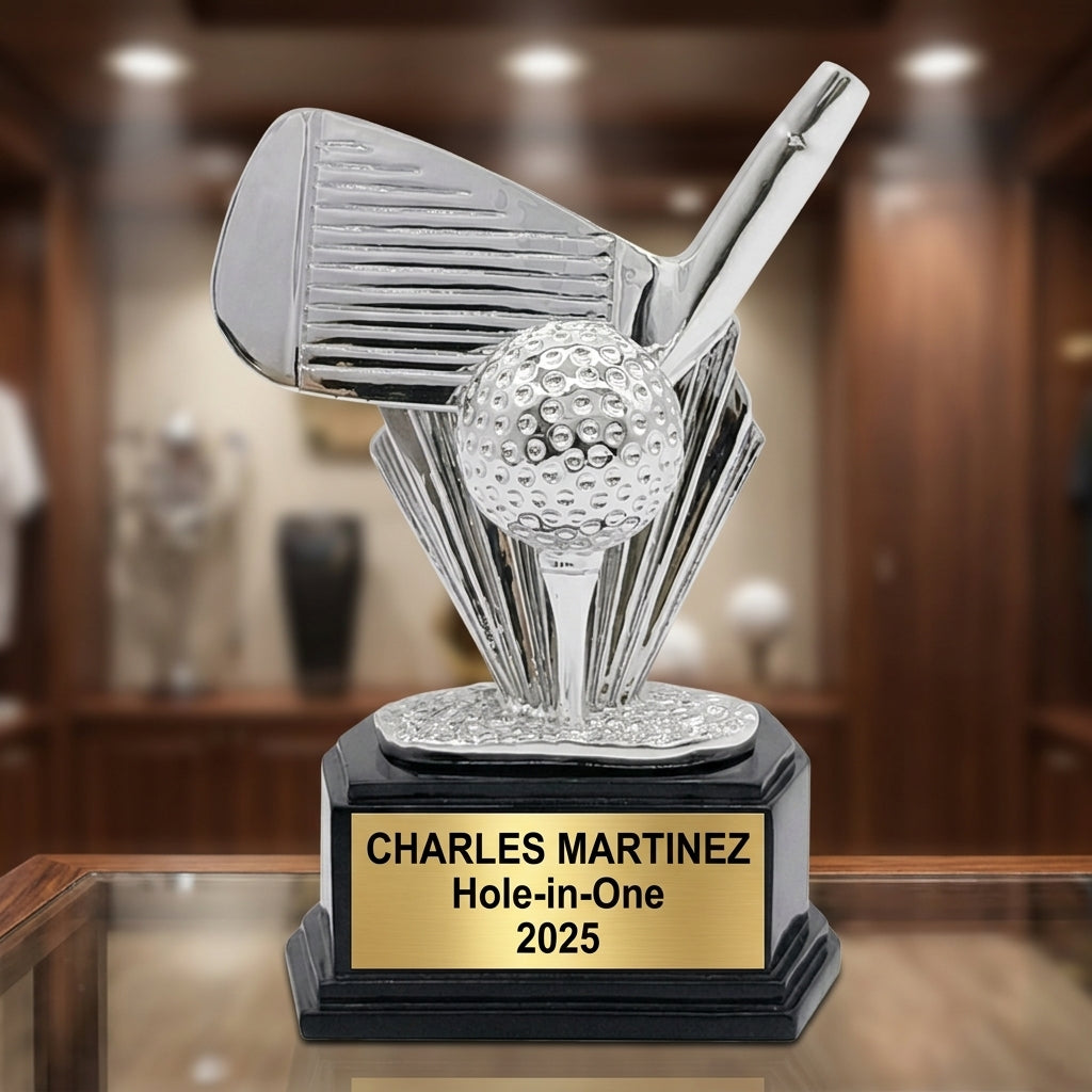 Personalized | Golf Award | Custom Engraved | Golf Trophy | Personalized Award | Golfer Gift | Tournament Prize | Club Championship - View 3