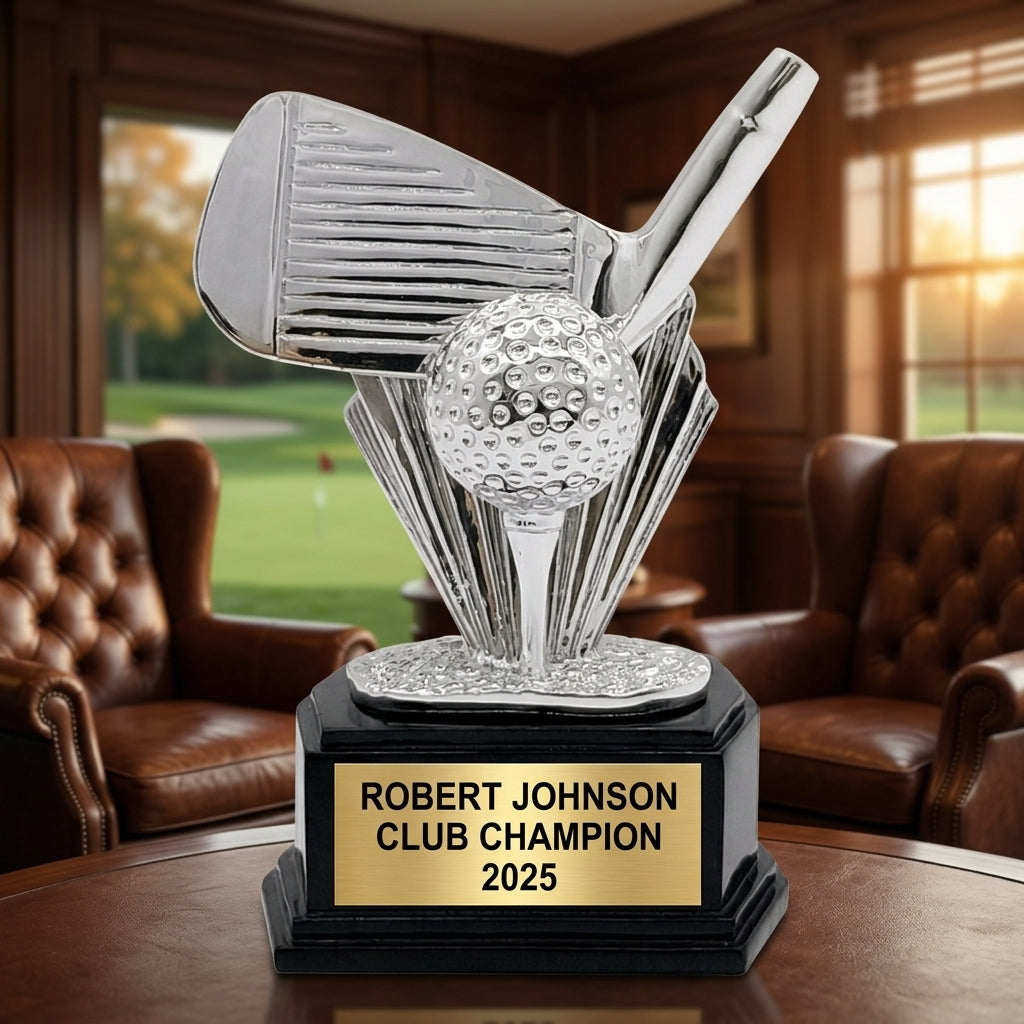 Personalized | Golf Award | Custom Engraved | Golf Trophy | Personalized Award | Golfer Gift | Tournament Prize | Club Championship - View 4