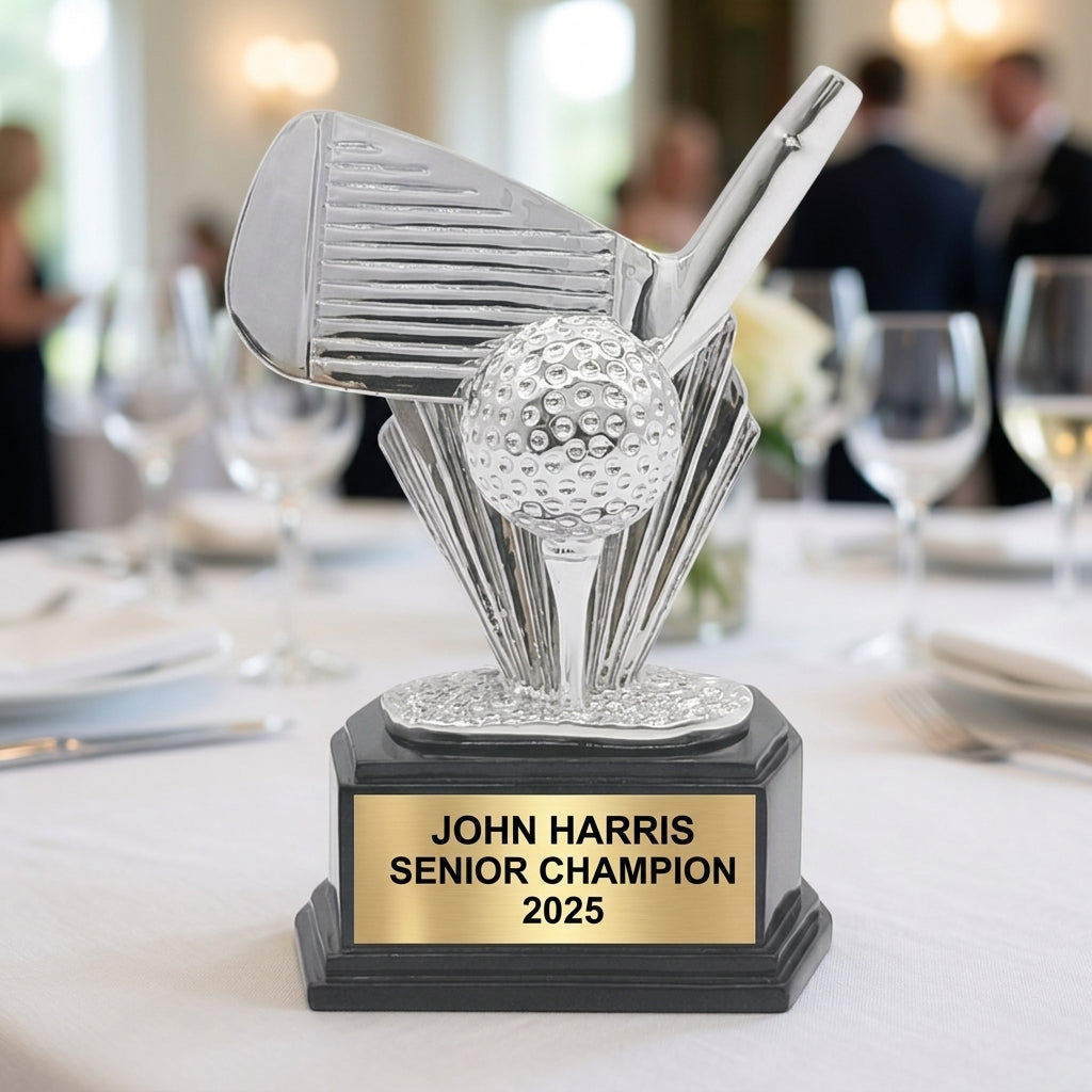 Personalized | Golf Award | Custom Engraved | Golf Trophy | Personalized Award | Golfer Gift | Tournament Prize | Club Championship - View 5