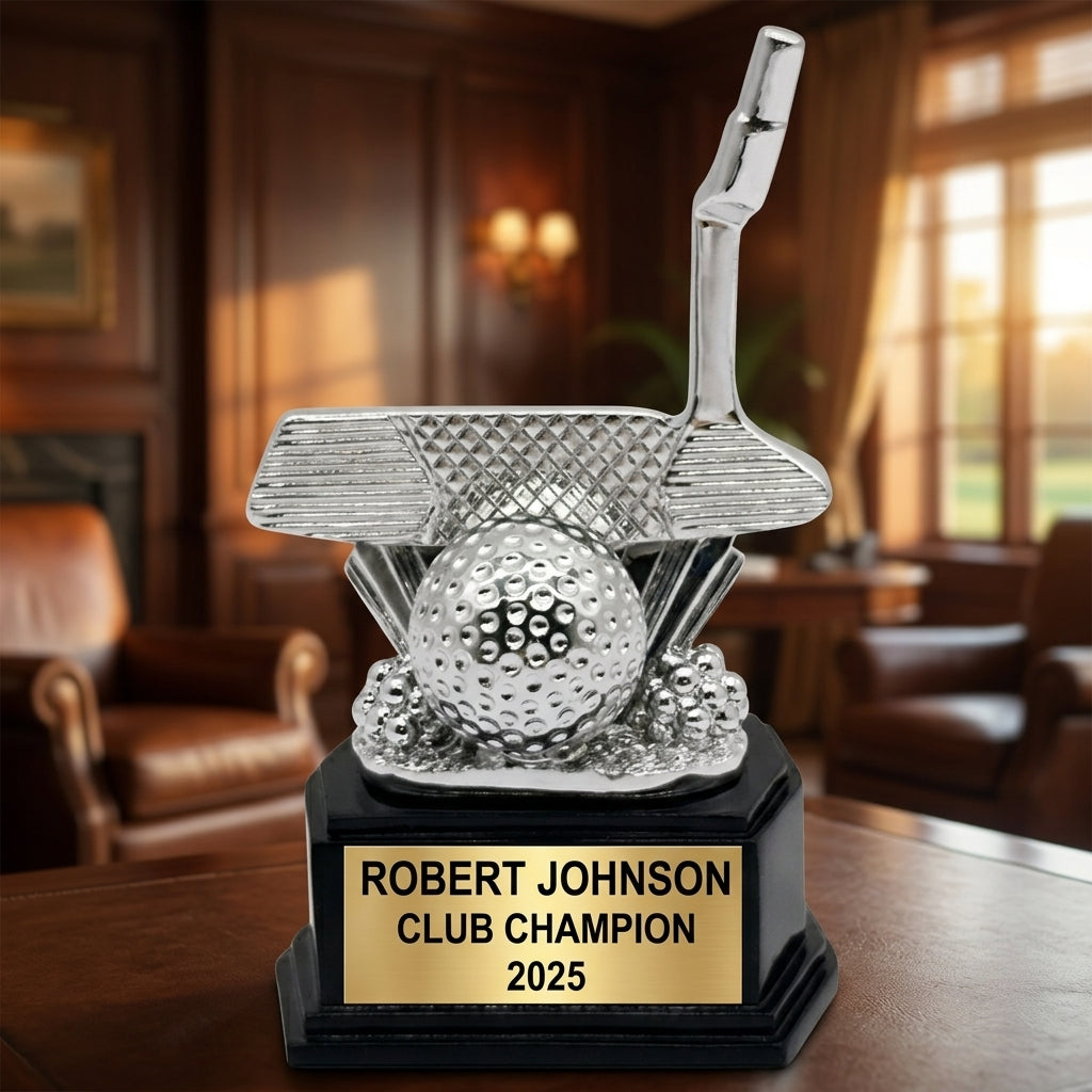 Personalized | Golf Award | Custom Engraved | Golf Trophy | Putter Award | Personalized Gift | Tournament Prize | Golfer Award - View 4