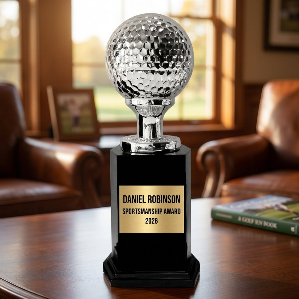 Personalized | Golf Award | Custom Engraved | Golf Trophy | Engraved Golf | Personalized Award | Golf Tournament | Closest Pin - View 4