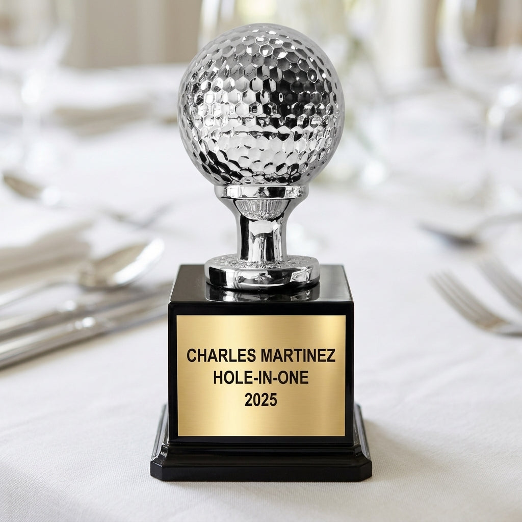 Personalized | Golf Award | Custom Engraved | Golf Trophy | Engraved Golf | Personalized Award | Golf Tournament | Closest Pin - View 5