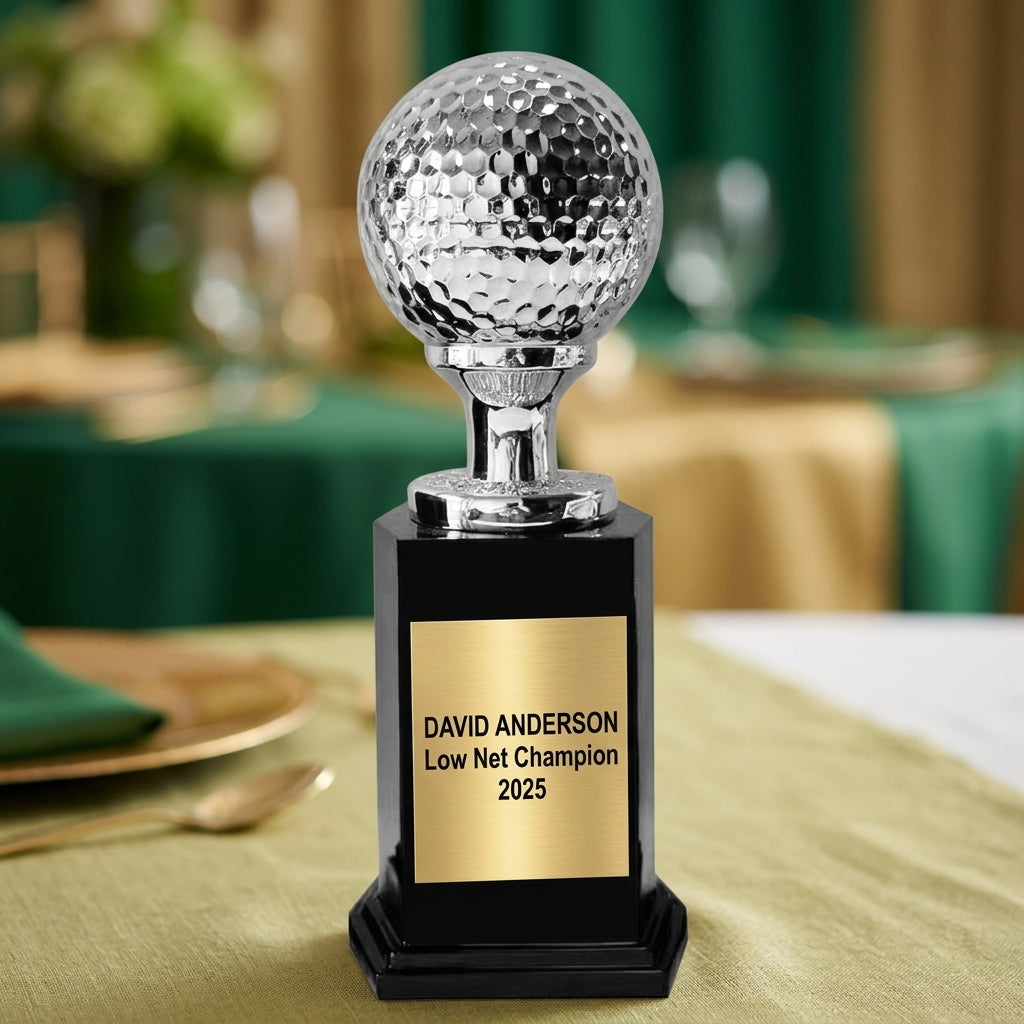 Personalized | Golf Award | Custom Engraved | Golf Trophy | Custom Award | Engraved Golf | Club Champion | Tournament Prize | Golf League - View 2