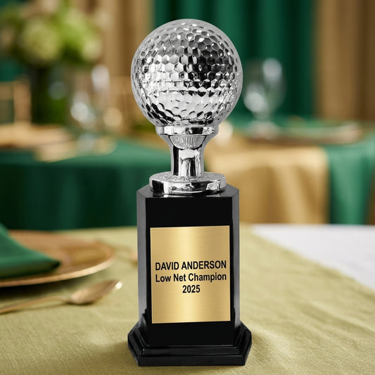 Personalized | Golf Award | Custom Engraved | Golf Trophy | Custom Award | Engraved Golf | Club Champion | Tournament Prize | Golf League - View 2