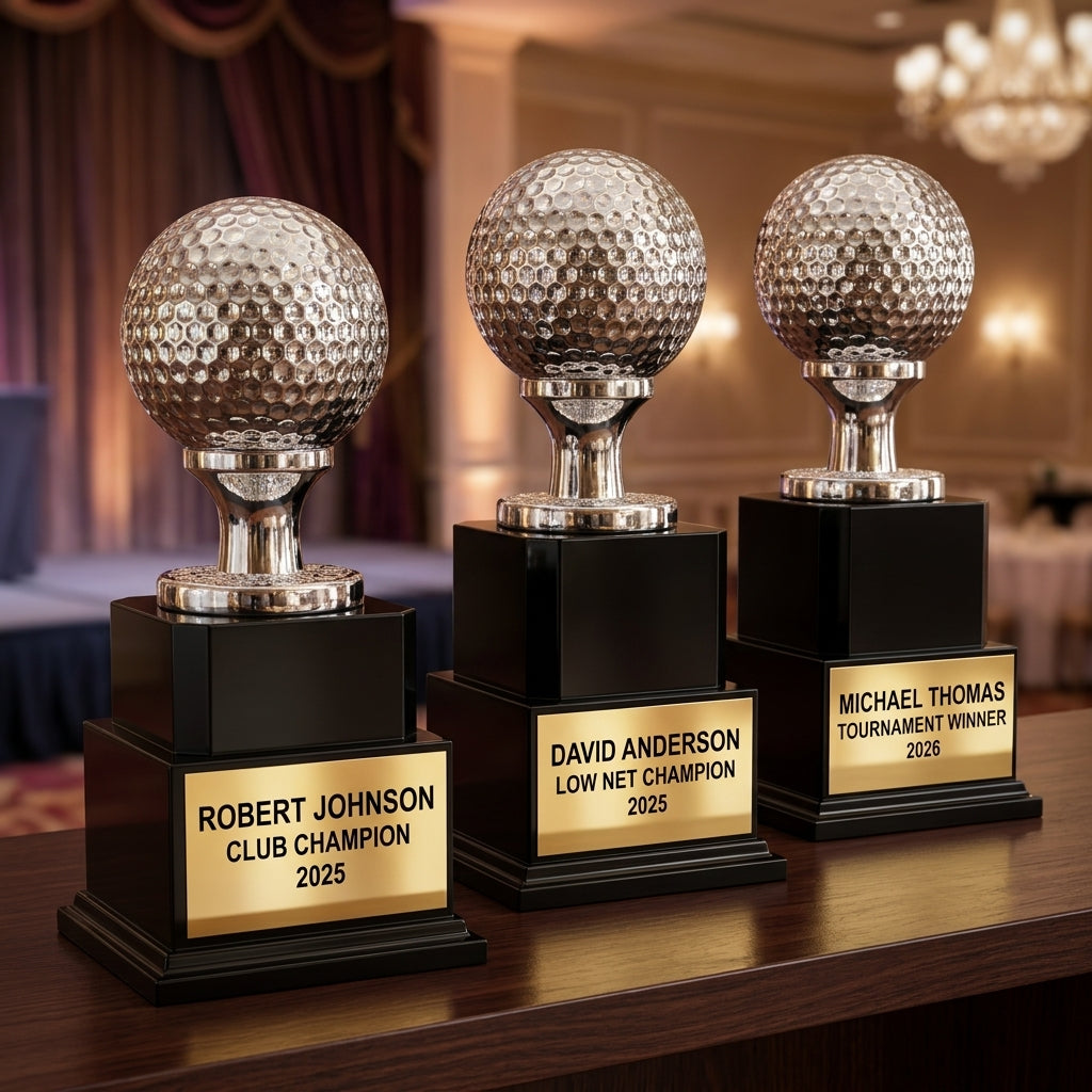 Personalized | Golf Award | Custom Engraved | Golf Trophy | Custom Award | Engraved Golf | Club Champion | Tournament Prize | Golf League - View 6