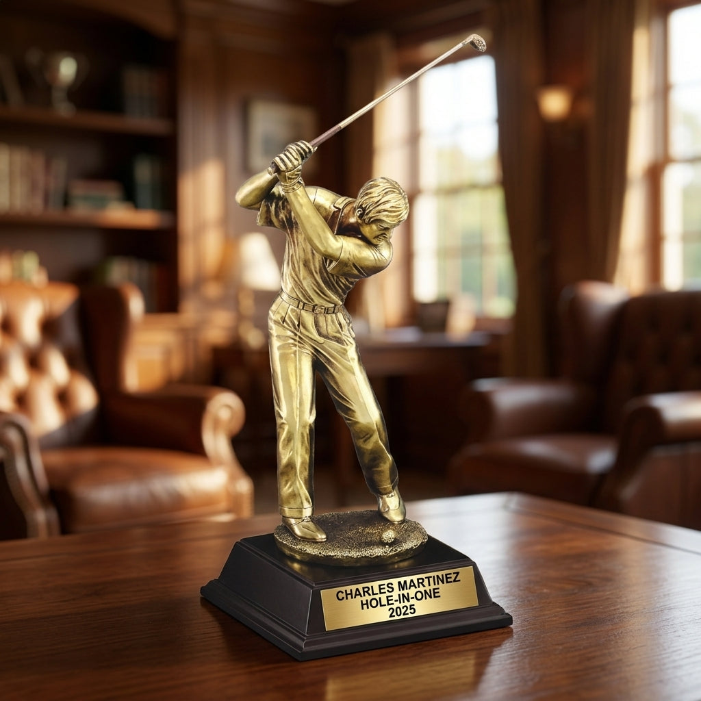 Personalized | Golf Award | Custom Engraved | Golf Trophy | Personalized Golf | Engraved Award | Golfer Gift | Longest Drive - View 4