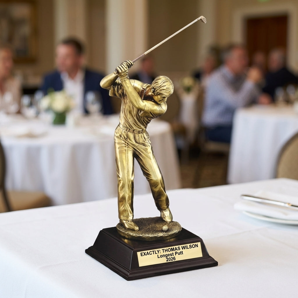 Personalized | Golf Award | Custom Engraved | Golf Trophy | Personalized Golf | Engraved Award | Golfer Gift | Longest Drive - View 5