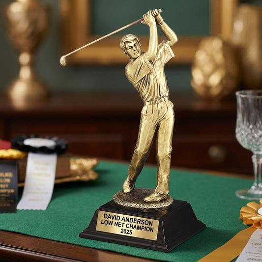 Personalized | Golf Award | Custom Engraved | Golf Trophy | Engraved Award | Personalized Golfer | Custom Golf | Tournament Prize - View 2