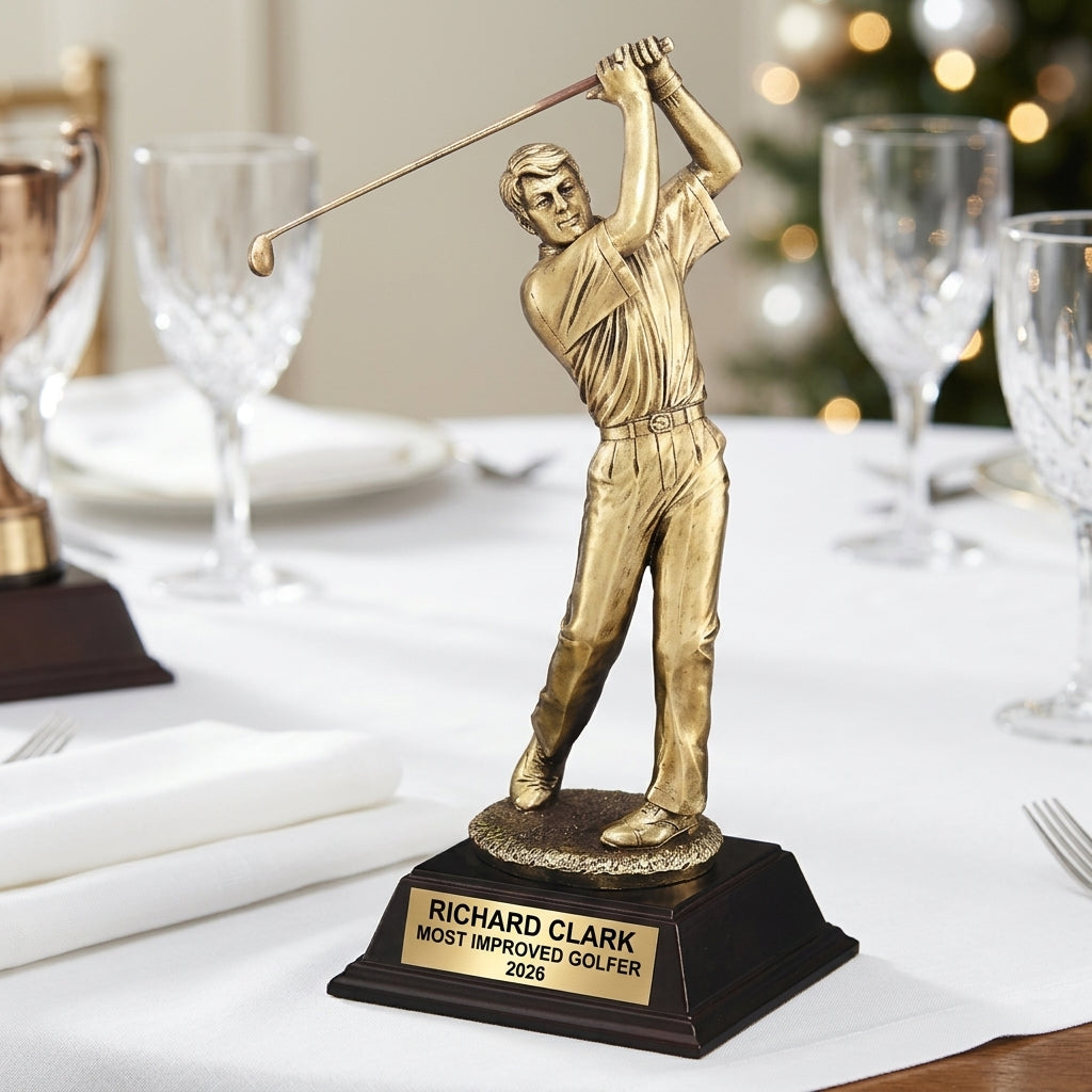 Personalized | Golf Award | Custom Engraved | Golf Trophy | Engraved Award | Personalized Golfer | Custom Golf | Tournament Prize - View 5