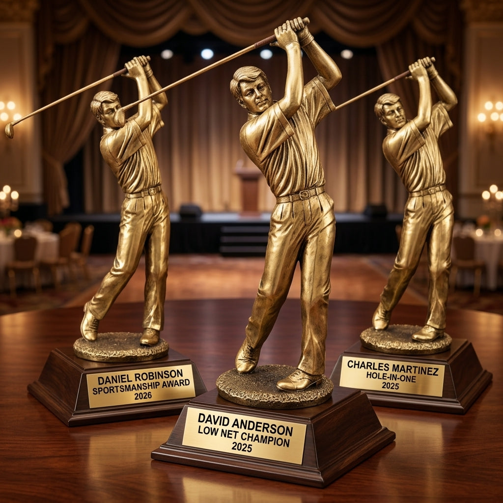 Personalized | Golf Award | Custom Engraved | Golf Trophy | Engraved Award | Personalized Golfer | Custom Golf | Tournament Prize - View 6