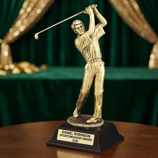 Personalized | Golf Award | Custom Engraved | Golf Trophy | Engraved Award | Personalized Golfer | Custom Golf | Tournament Prize - View 2