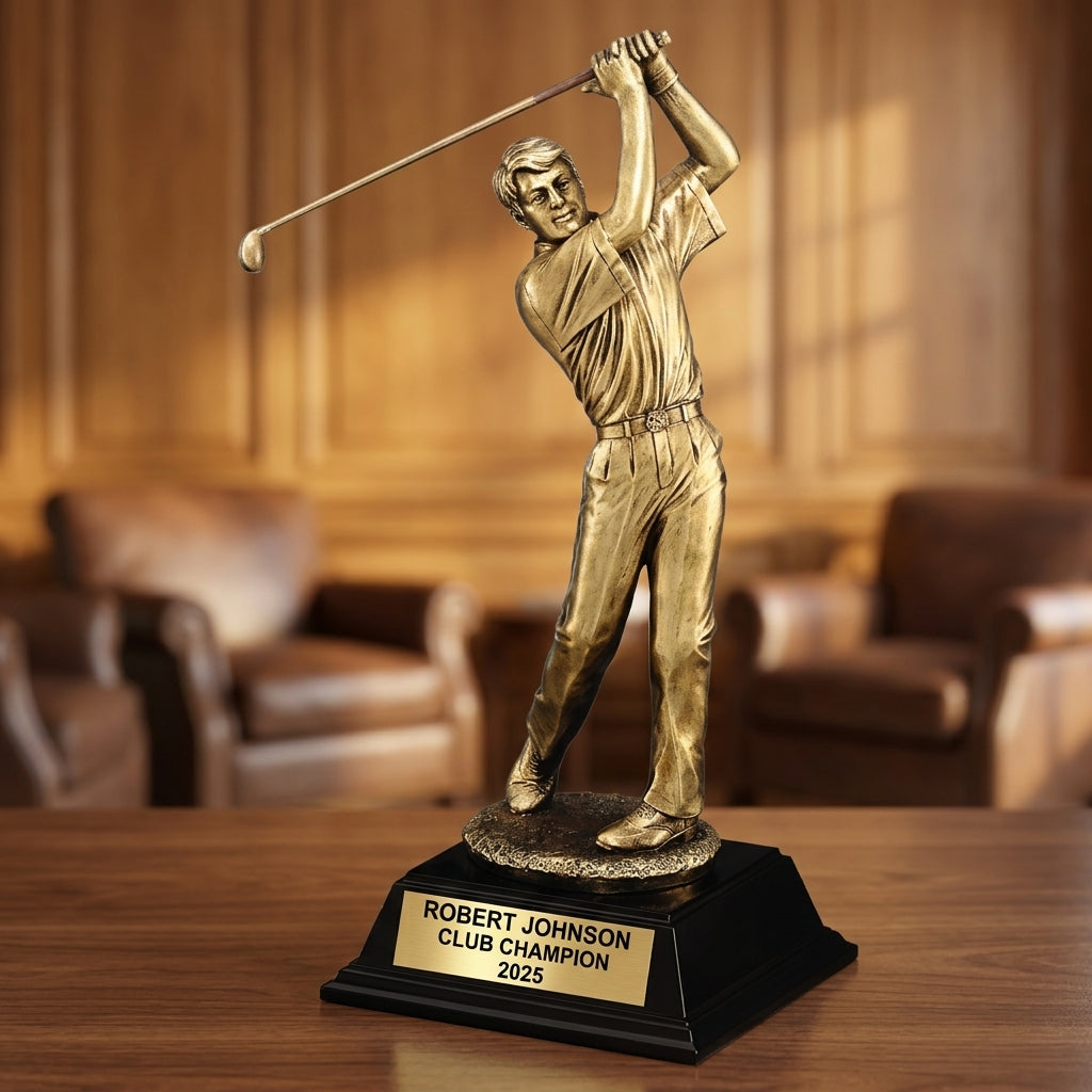 Personalized | Golf Award | Custom Engraved | Golf Trophy | Engraved Award | Personalized Golfer | Custom Golf | Tournament Prize - View 4
