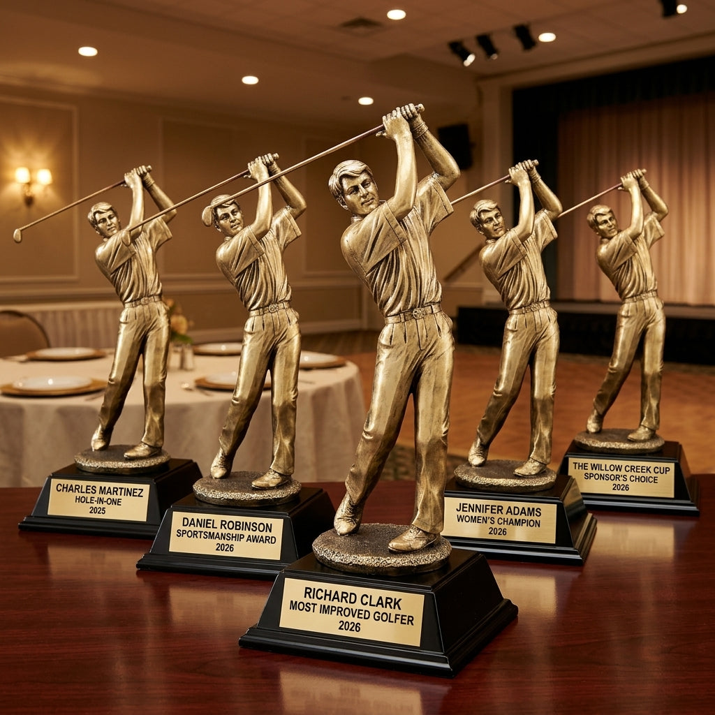 Personalized | Golf Award | Custom Engraved | Golf Trophy | Engraved Award | Personalized Golfer | Custom Golf | Tournament Prize - View 6